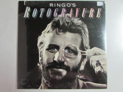 RINGO STARR ROTOGRAVURE 1976 SEALED LP ATLANTIC 18193 THE BEATLES CUT OUT OOP