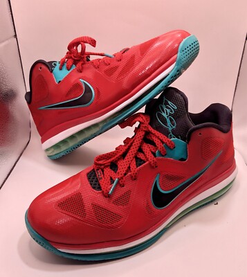 SIZE 11 - With Box LEBRON 9 IX LOW LIVERPOOL 2012 Nike Red Black (510811 601)