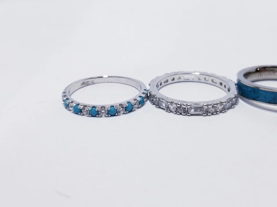 Anillos de asta The St. Genevieve Ultimate pila nupcial talla 8,5 Foto 4 de 4