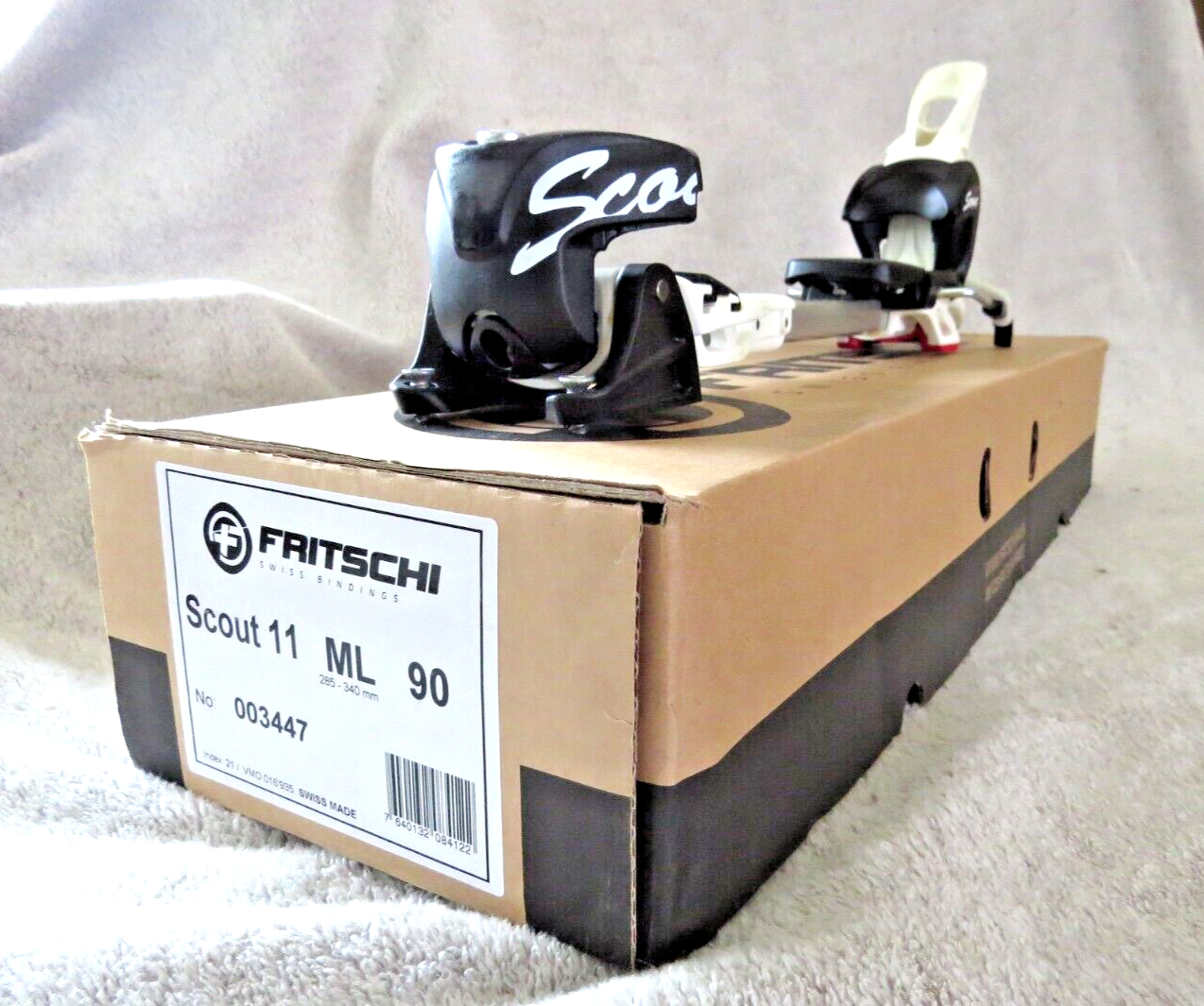 SALOMON Fritschi Diamir Scout 11 attacchi sci alpino escursionismo M L 285 340mm 90mm freno