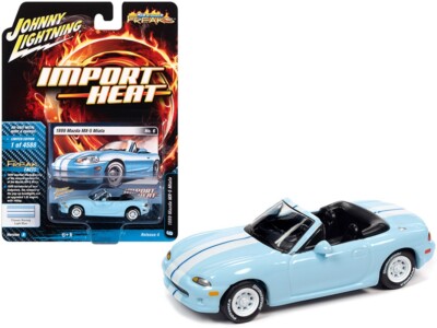 Johnny Lightning Street Freaks Import Heat 1999 Mazda MX-5 Miata 2020 1:64 Car