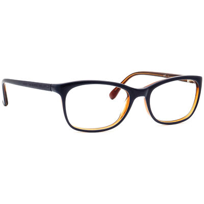 Michael Kors Eyeglasses MK247 466 Navy on Brown B-Shape Frame 52[]18 135 