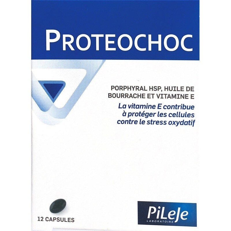 Proteochoc Pileje 12 capsules complément alimentaire contre le stress oxydatif celllaire