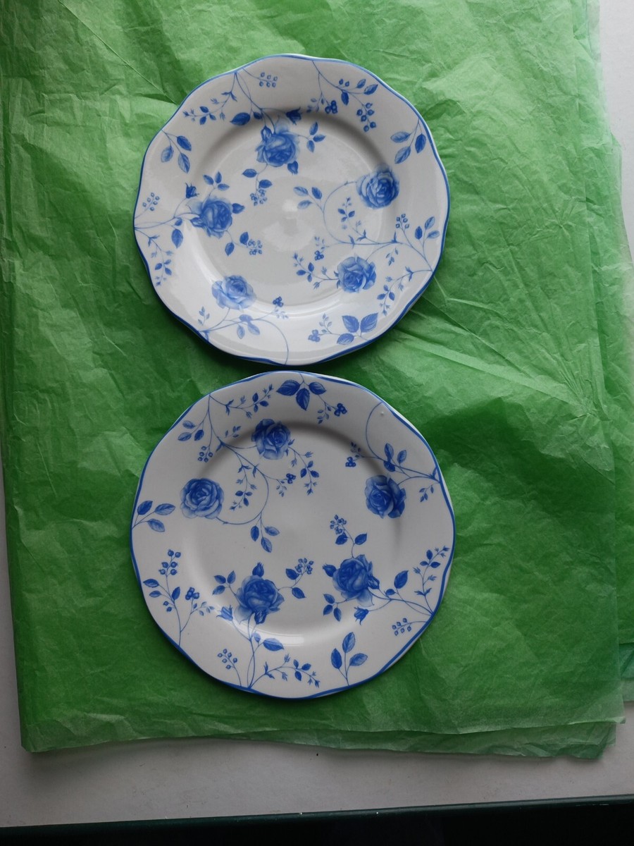 House of Fraser plates X Blue rose UK