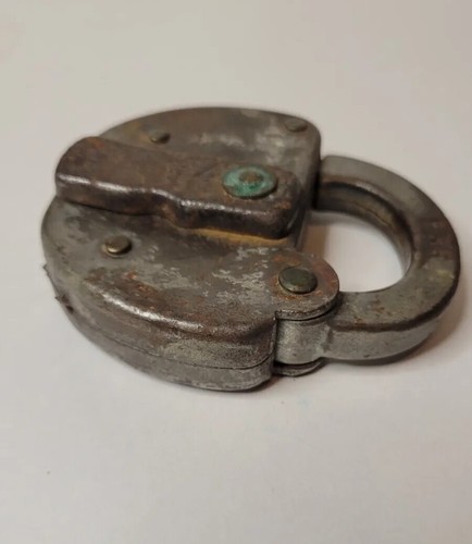 Vintage Heavy Solid Metal Marked PRR Pennsylvania PA Rail Road 1967 USA Padlock - Picture 9 of 13