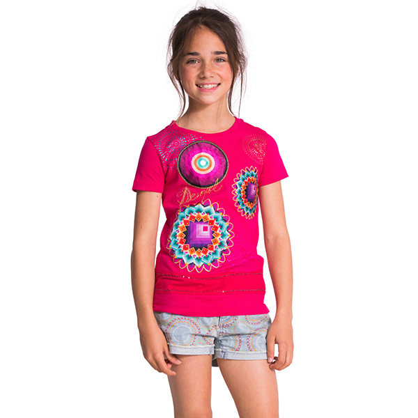 Desigual T-Shirt FüR MäDchen AEL- 50T30B4-3022-4, 3-4 Jahre, Multicolore-image