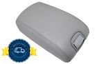2003-2008 Jaguar S-Type S Type Center Console Gray Leather Armrest Lid Oem (For: Jaguar S-Type)