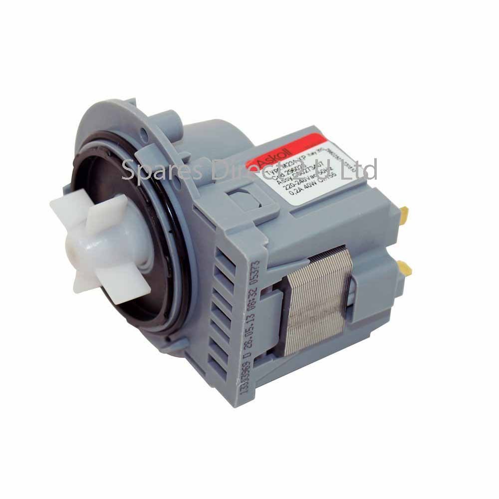 Drain Pump For Indesit Washing Machines Askol M224 M231 40w 50hz