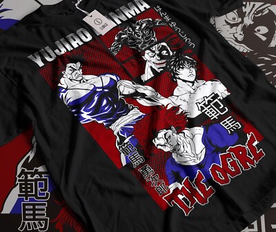 Baki Hanma Shirt The Grappler Tshirt Yujiro Martial Art Tee Anime Sport T-Shirt