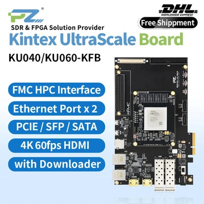 Puzhi FPGA Development Board Xilinx Kintex UltraScale XCKU040 XCKU060 PCIE HDMI