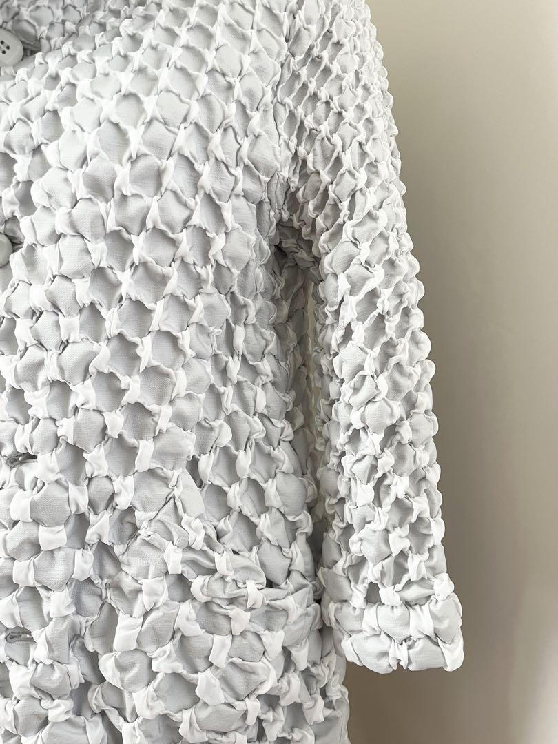 ISSEY MIYAKE】イッセイミヤケ 羽織 ロングコート 白 | eBay