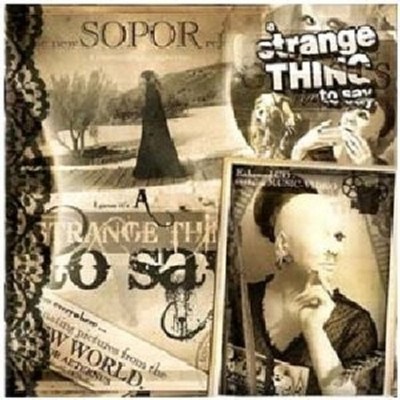 SOPOR AETERNUS - A STRANGE THING TO SAY CD NEU