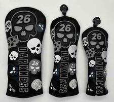 PXG Darkness Headcover Black - Driver, Fairway Wood, Hybrid