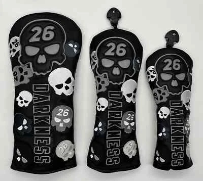 PXG Darkness Headcover (Black) - Driver, Fairway Wood, Hybrid