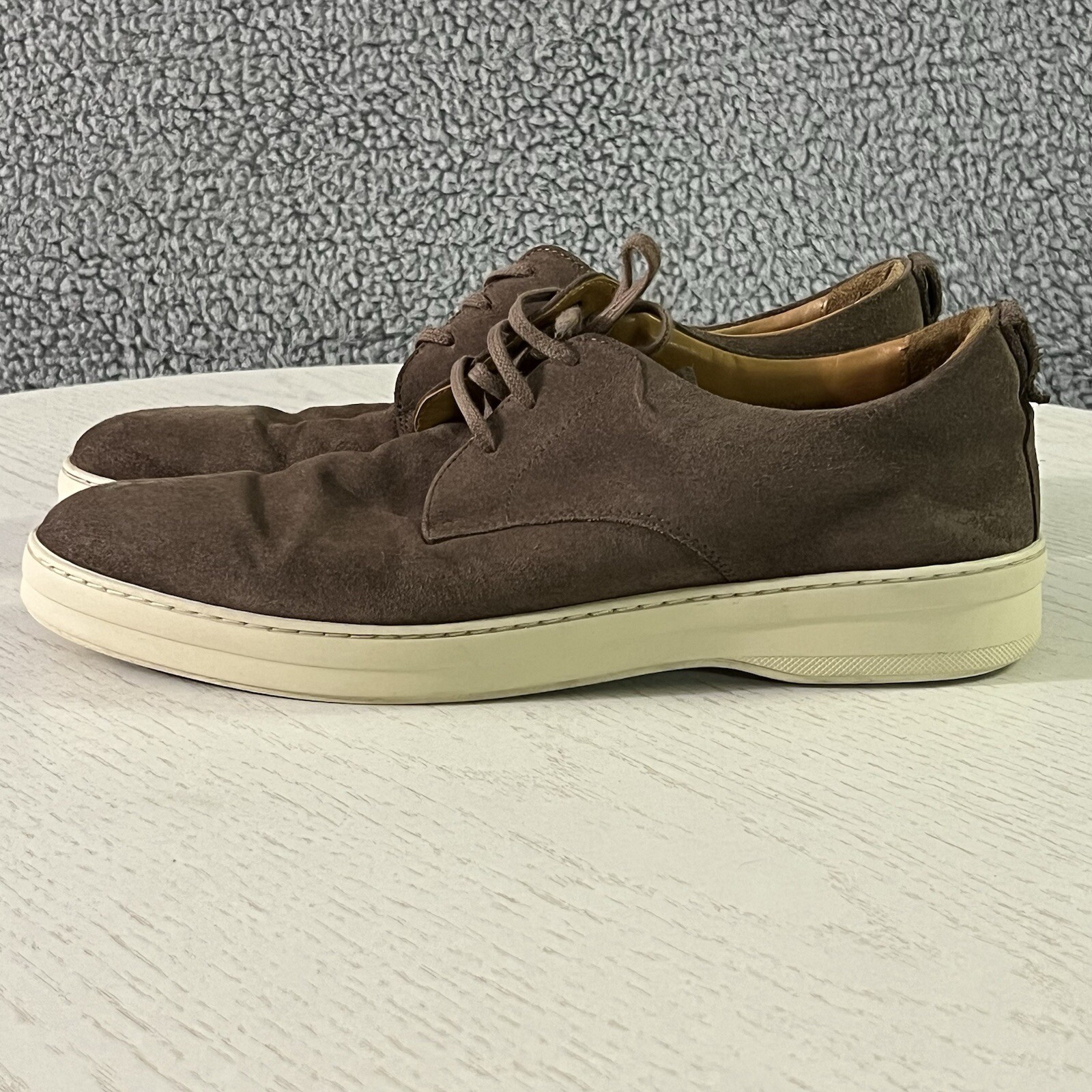 SAOLA Scarpe Jack Erwin uomo 10 marrone scamosciato Myles casual comode stringate derby Portogallo
