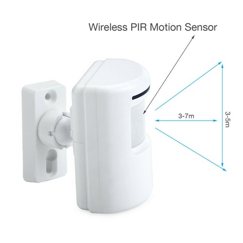 Wireless Entry Door Bell Welcome Motion Sensor Detector Gate Chime Alert Alarm - Picture 5 of 11