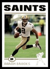 2004 Topps #220 Aaron Brooks New Orleans Saints