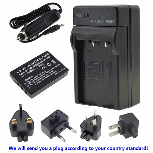 Battery or charger for Kodak KLIC-5001 Easyshare P712 P850 P880 Z730 Z760 Z7590 - 第 19/26 張圖片