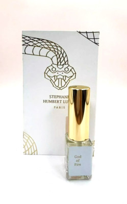 Stephane Humbert Lucas GOD OF FIRE EDP 7ml Sample Spray FREE SHIPPING!