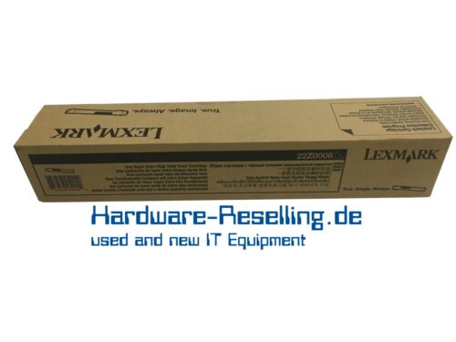 Lexmark Cartuccia Toner Nero 22Z0008 per Lexmark Xs955 - Nuovo & Conf. Orig. - Bild 1 von 1