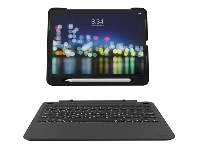 Custodia ZAGG Slim Book Go - Case per iPad Pro 11" 1st gen1 2018 - tastiera UK - Immagine 4 di 4