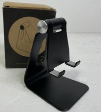 Z4A Adjustable Cellphone Tablet Stand Foldable Desktop Holder Black