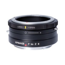 XPimage Lens Locking Adapter for NIKON F/G Mount Lens to Nikon Z Z5 Z6 Z7 Camera