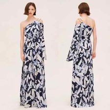 Alexis  NWOT Randi Tropical Floral One Shoulder Maxi Dress XS