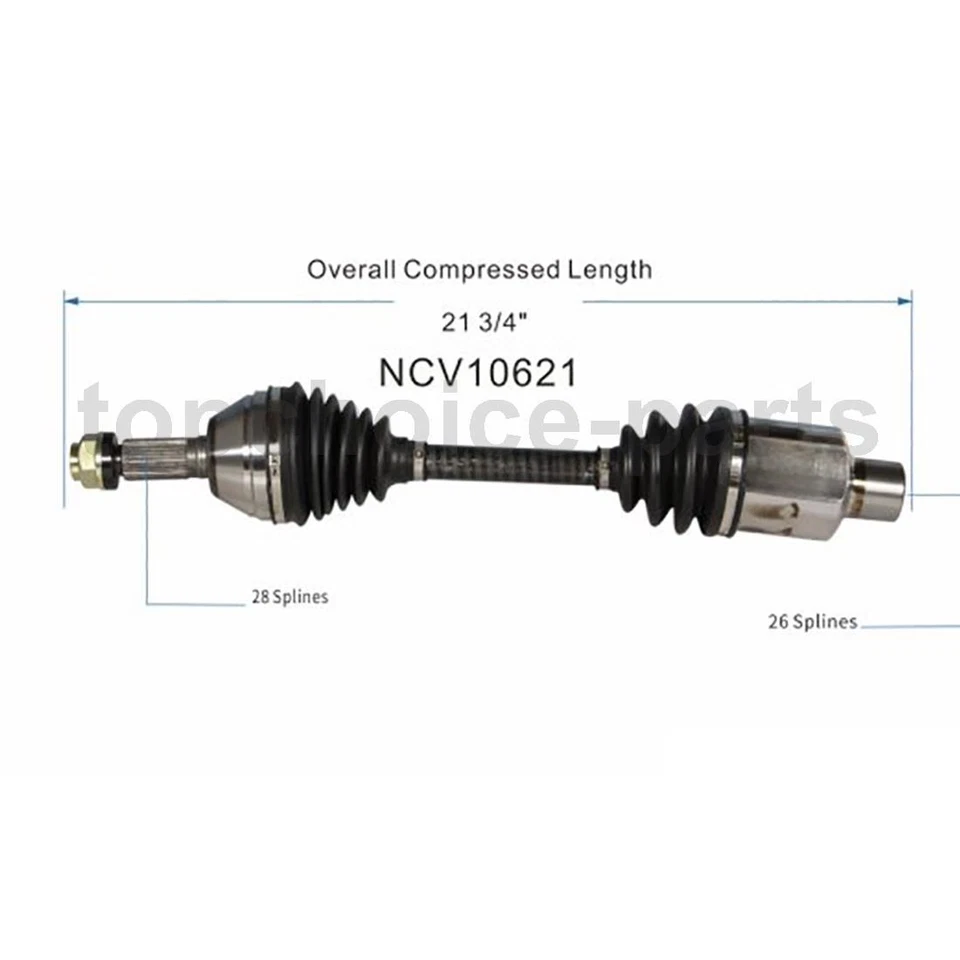 1 前右乘客侧 CV 轴轴适用于 2004 2005 年 2006 雪佛兰 Epica — 第 4/4 张图片