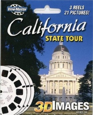 Viewmaster 3Reel Set - California State Tour - 21 3D Images (609207228714)