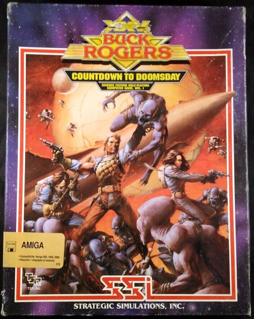 Buck Rogers: Countdown to Doomsday - Commodore Amiga - CIB