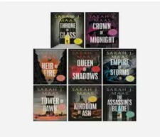 Throne Of Glass 8 book Set by Sarah J Maas