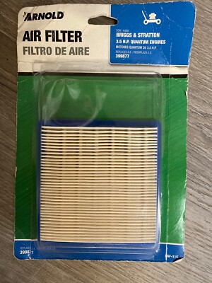 Arnold Air Filter #BAF-115 Replaces Briggs & Stratton OE # 399877 