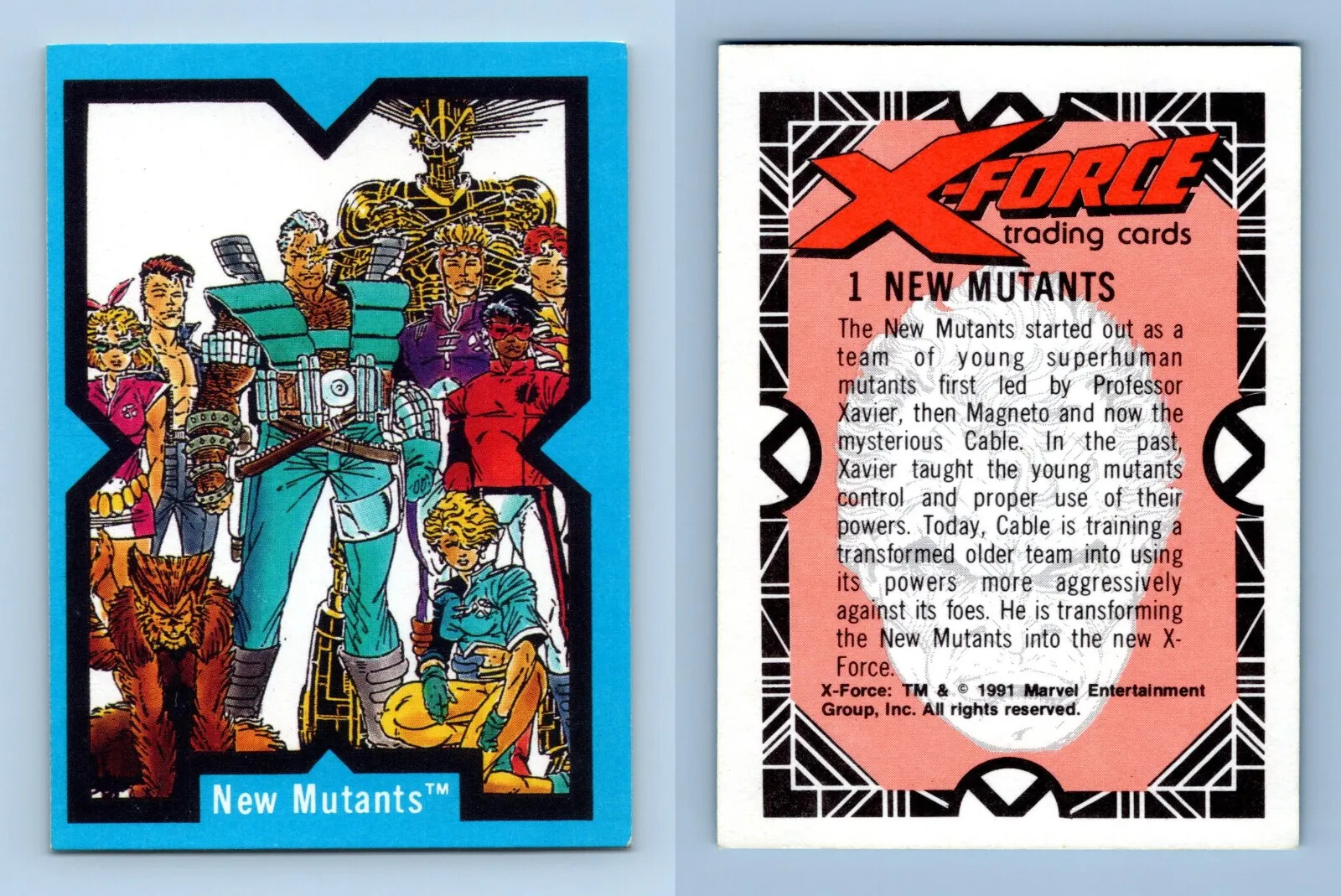1991 X-Force Cards Marvel Comic Images Trading Cards YOU CHOOSE Buy 2 Get 1 FREE