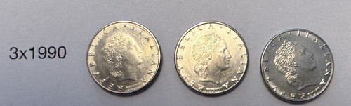 Lotto Di 32 Rarissime Micro Monete 50 Lire Repubblica Italiana - Foto 4 di 16