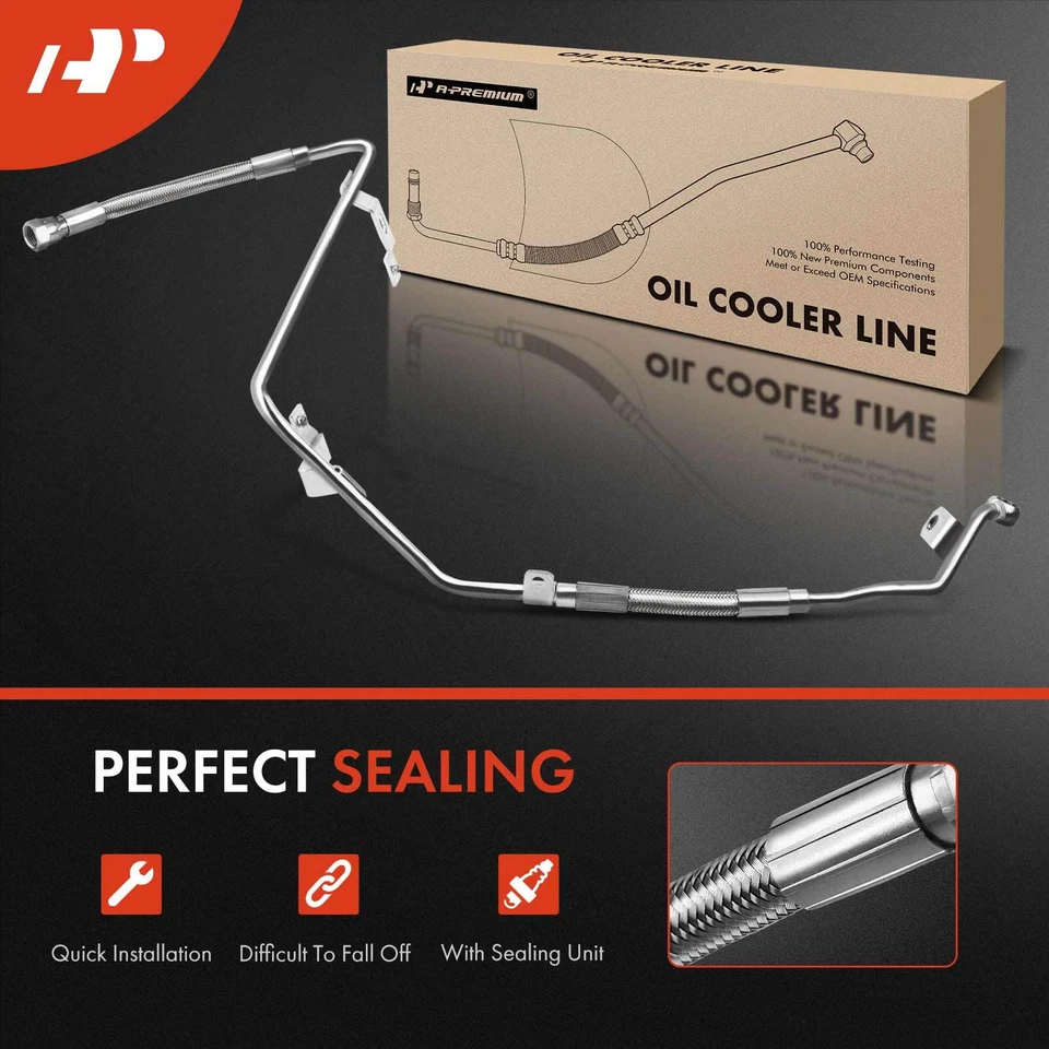 Nueva línea de retorno de aceite turbocompresor para Chevrolet Silverado 1500 GMC Yukon Cadillac Foto 2 de 4