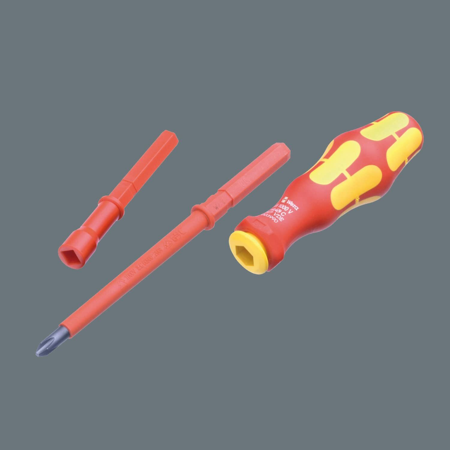 Wera Kraftform Kompakt 18 Piece VDE Pz/SL Interchangeable Screwdriver