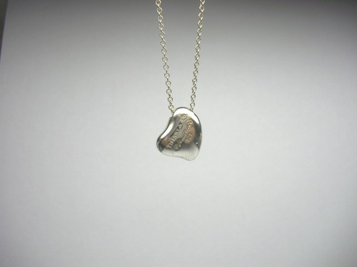 TIFFANY & CO ELSA PERETTI FULL HEART PENDANT NECKLACE STERLING SILVER 925 SMALL - Picture 5 of 12