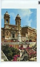 Hotel Hassler Villa Medici Rome Italy Postcard