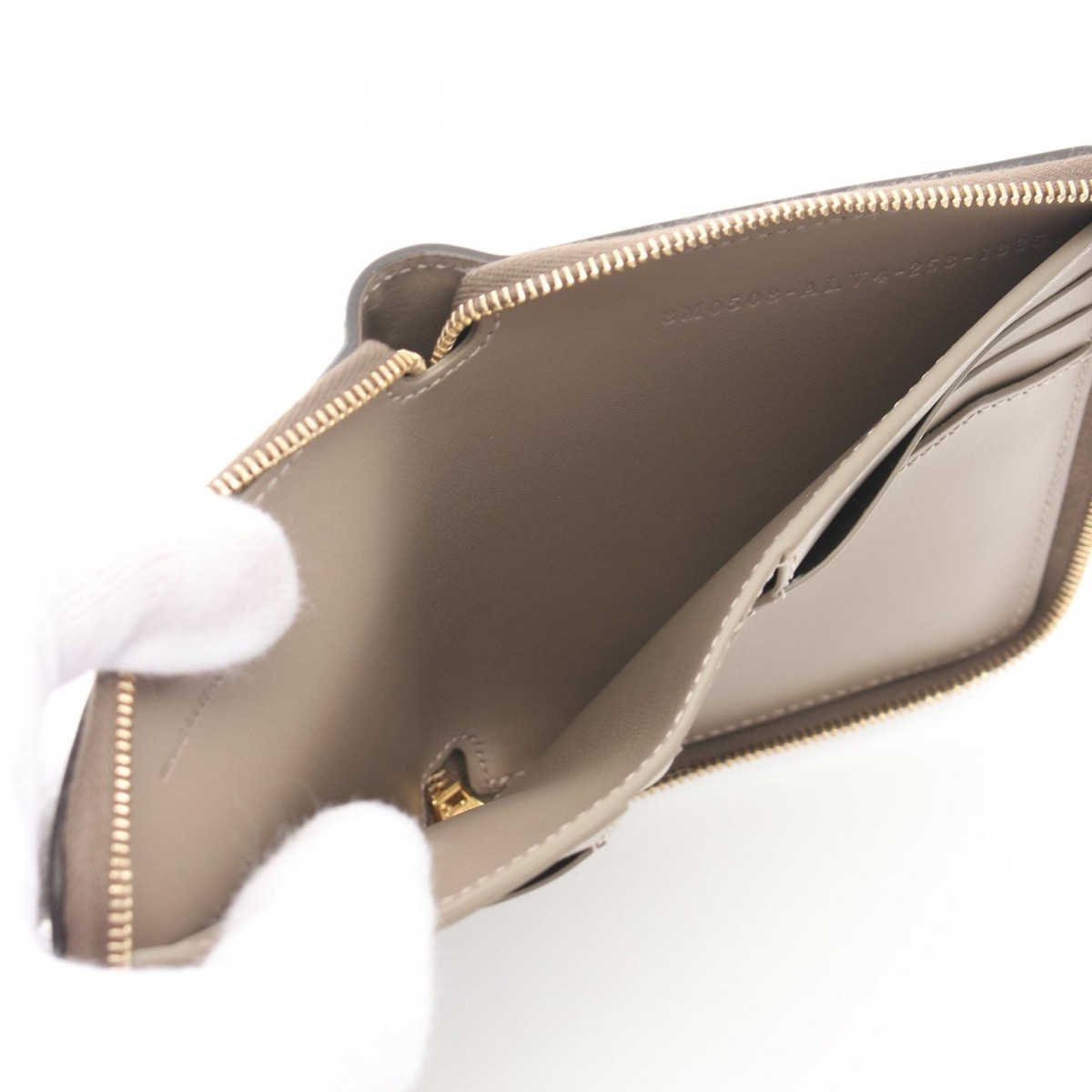 FENDI FF Diamond Round wallet 8M0508ALV4F1N1G leather Brown