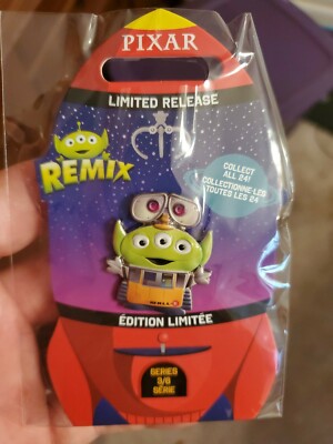 Disney Pin Toy Story Alien Pixar Remix Pin Wall-E Limited Release Sold Out