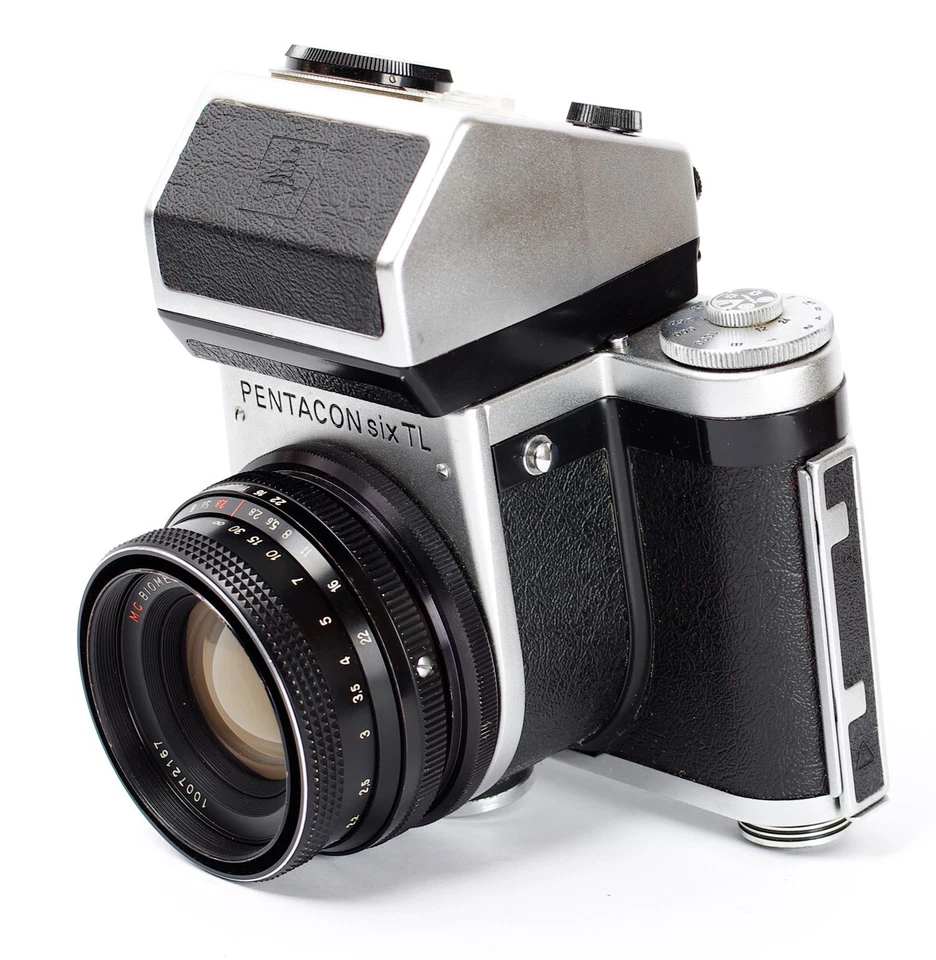 Pentacon SIX TL + Biometar MC 2,8/80 mm + Prisma TTL + Estuche Juego de trabajo Foto 4 de 4