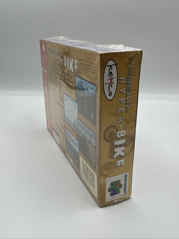 Top Gear Hyper-Bike N64 Nintendo 64 AUTHENTIC! BRAND NEW & SEALED! ULTRA RARE! - Image 4 of 4
