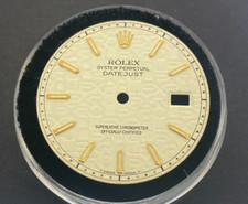Genuine Rolex Datejust 36mm YG Cream Ivory Anniversary Dial 16013 16233 116203