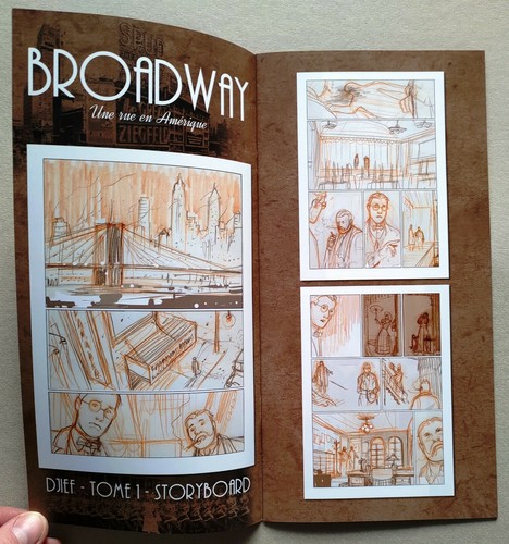DJIEF - BROADWAY T.1 Tirage de Tête - Dédicacé pleine page - Imagen 7 de 10