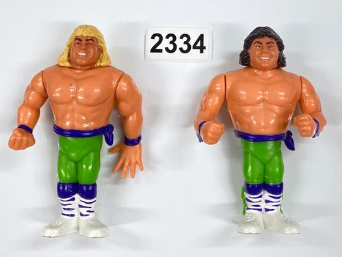 WWF wwe Vintage Hasbro The Rockers Shawn Michaels Marty Jannetty Nice Condition