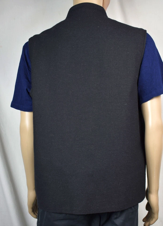 PRINGLE OF SCOTLAND - Wool Vest Dark Gray/ Black - US 42, EUR 52 - Image 3 of 4