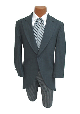 grey morning dress Kenneth Cole Reaction Men's Multi Pattern Suit Separate Pants, GREY, 32 x 30 main image 0