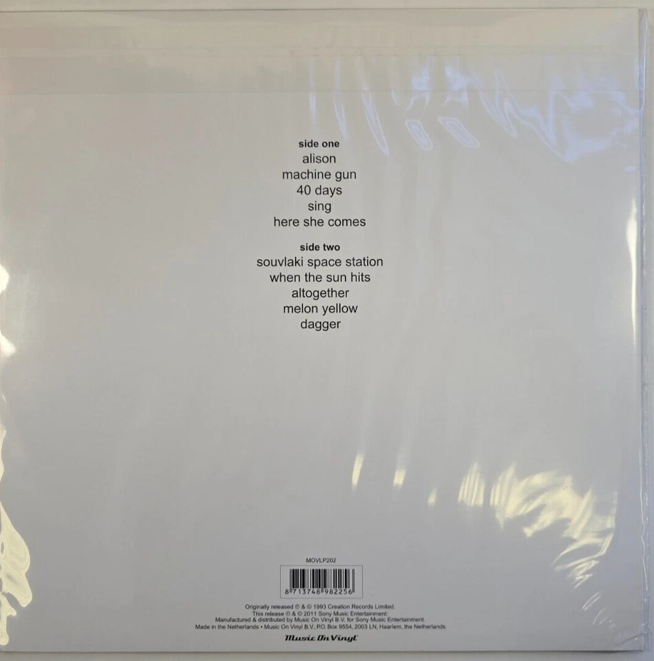 Slowdive Souvlaki LP Album vinyl record 180g remastered 2024 reissue black - Image 2 of 4