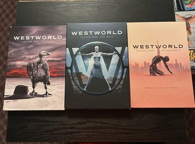 Westworld Seasons 1, 2, 3 Tested And CIB Discs In Excellent Shape DVD - Image 1 of 4